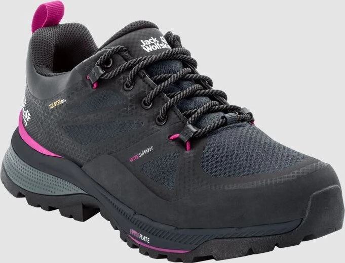 Jack Wolfskin Force Striker Texapore Low phantom/pink (Damen)