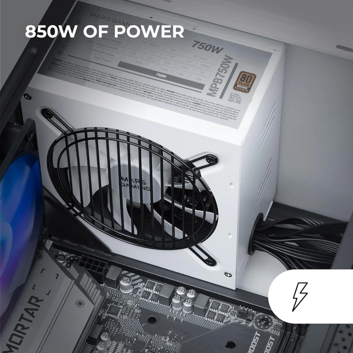Mars Gaming MPIII850W 850W, ATX 2.4
