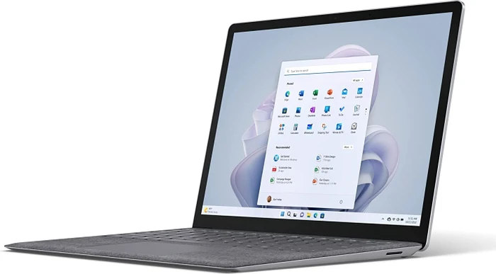 Microsoft Surface Laptop 5 13.5", Platin, Core i5-1245U, 8GB RAM, 512GB SSD, DE, Business