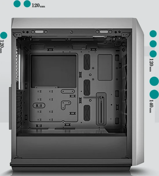 DeepCool CL500 4F, Glasfenster