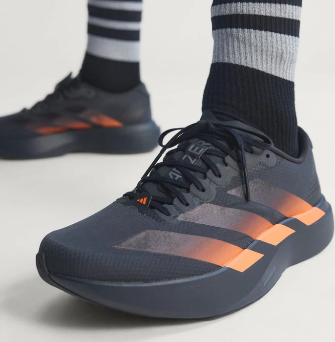 adidas Adizero Evo SL carbon/core black/lucid orange (Herren)