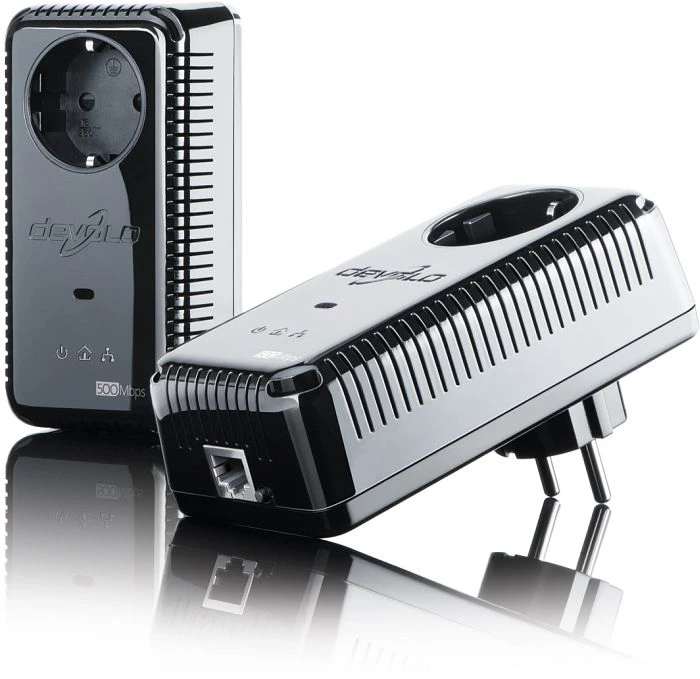 devolo dLAN 500 AVpro+ Starter Kit, HomePlug AV2, RJ-45, 2er-Pack