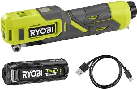 Ryobi RI4-120G Akku-Kompressor inkl. Tasche + Akku 2.0Ah