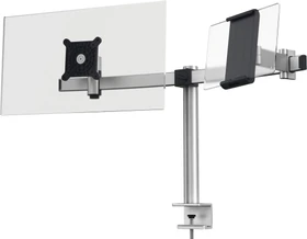 Durable Monitor Halterung silber