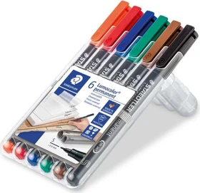 STAEDTLER Lumocolor Permanent-Marker 313S, schwarz STAEDTLER Lumocolor Permanent-Marker 313S, schwarz