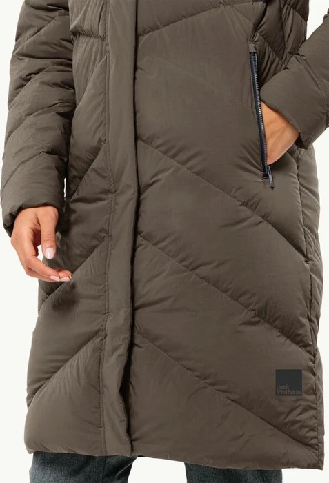 Jack Wolfskin Marienplatz Funktionsmantel cold coffee (Damen)