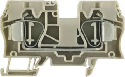 Weidmüller ZDU 10 BL Durchgangs-Reihenklemme, Zugfederanschluss, 10 mm², 1000 V, 57 A, blau
