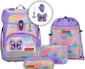 Step by Step Cloud Butterfly Luna Schultaschen-Set, 5-tlg.
