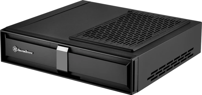 SilverStone Milo ML08, schwarz, Tragegriff, Mini-ITX