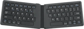Perixx Periboard-805 ERGO faltbare-Tastatur, schwarz, Bluetooth, US (11680)