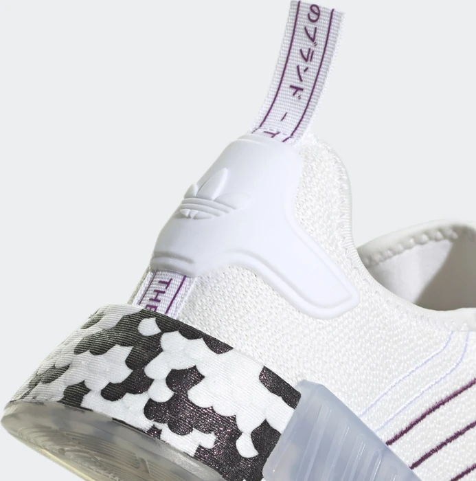 adidas NMD_R1 cloud white/active purple (Damen)