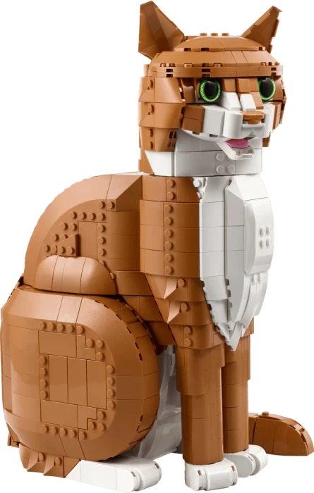 LEGO Ideas - Orangefarbene Katze