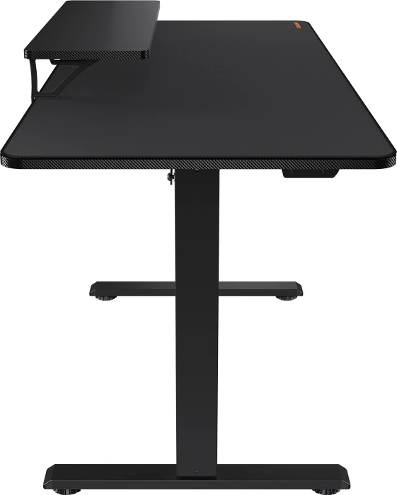 Cougar E-Star 140 Gaming Desk elektrisch höhenverstellbarer Sitz-Steh-Schreibtisch 140x60cm schwarz/schwarz