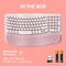 Logitech Wave Keys, Rose, Logi Bolt, USB/Bluetooth, US Vorschaubild