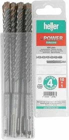 Heller 4Power SDS-plus Hammerbohrer, 10x100x160mm, 11 Stück