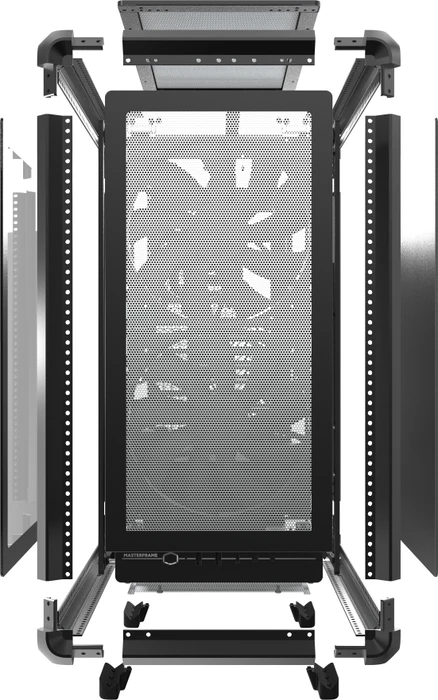 Cooler Master MasterFrame 500 Mesh ARGB, schwarz, Glasfenster