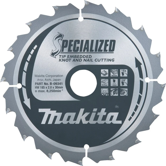 Makita Specialized Kreissägeblatt 60Z, 270x2.6x30mm, 1 Stück