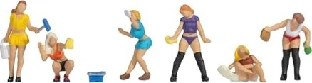 Noch Figuren - Sexy Carwash H0