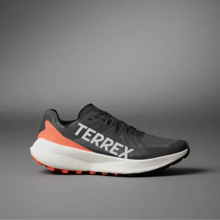 adidas Terrex Agravic Speed core black/grey one/impact orange (Herren)