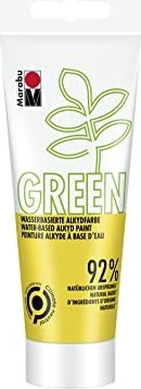 Marabu Green Alkydfarbe, mittelgelb, 100ml
