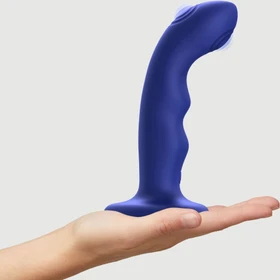 Strap-On-Me Tapping Dildo Wave blau