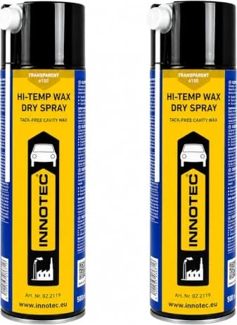 Innotec Hi-Temp Wax Dry Spray 500ml transparent