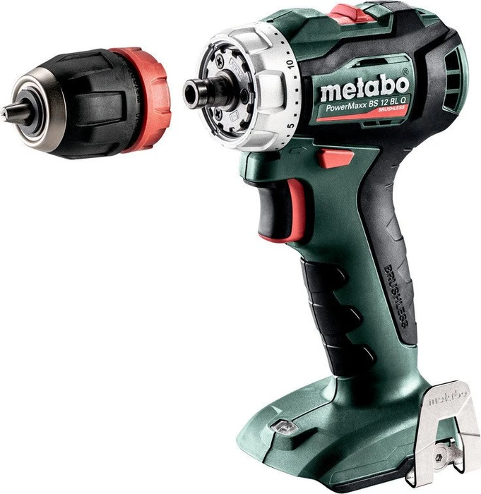 Metabo PowerMaxx BS 12 BL Q Akku-Bohrschrauber solo inkl. Koffer