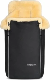 Hofbrucker Luxus Fußsack schwarz