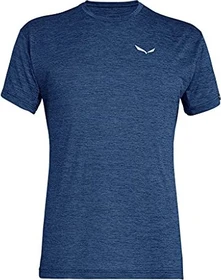 Salewa Puez Melange Dry'ton Funktionsshirt kurzarm dark denim melange (Herren)
