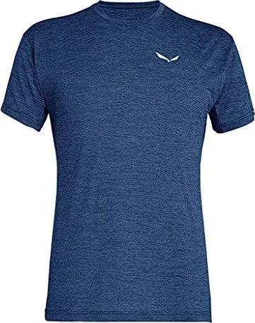 Salewa Puez Melange Dry'ton Funktionsshirt kurzarm dark denim melange (Herren)