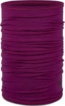 Buff Merino Lightweight Schlauchtuch solid magenta