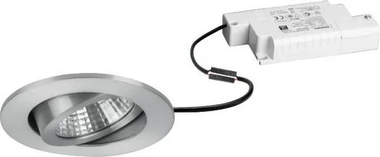 Brumberg SEVEN-R LED Einbauleuchte 2700K rund alu matt
