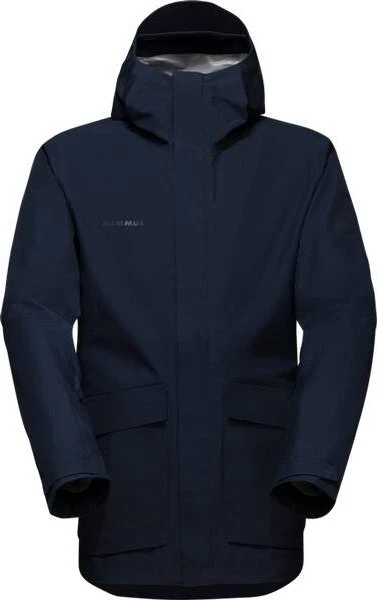 Mammut 3L HS Hooded Funktionsjacke marine (Herren)