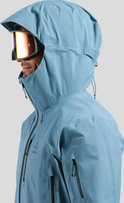 Odlo X-Alp 3L Hardshell Skijacke provincial blue