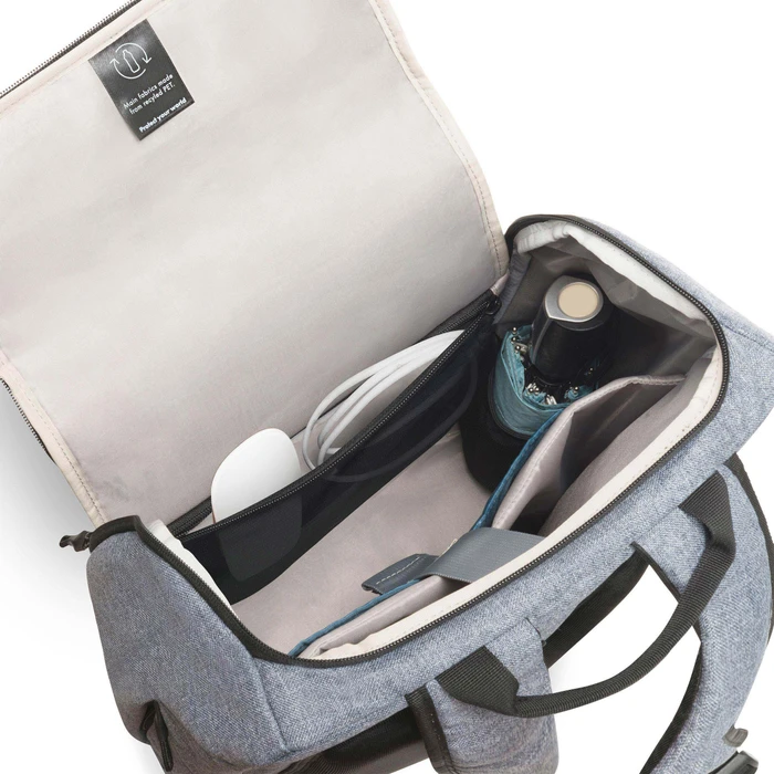 Dicota Laptop Rucksack Eco MOTION 13-15.6", Blue Denim