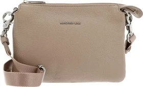 Mandarina Duck Mellow Leather Small Umhängetasche warm taupe