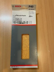 Bosch Professional C470 Best for Wood and Paint Schleifblatt K40, 93x230mm, 10 Stück