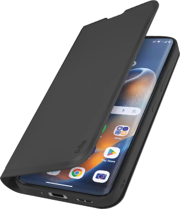 SBS Mobile Wallet Smooth für Motorola Edge 60 schwarz