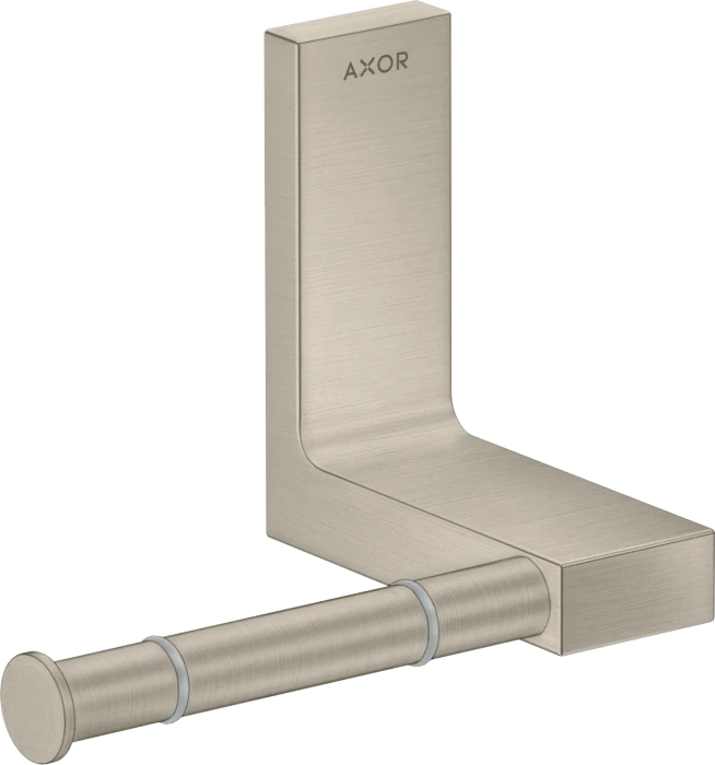 Hansgrohe Axor Universal Rectangular Toilettenpapierhalter brushed nickel
