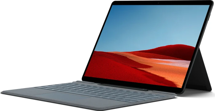 Microsoft Surface Pro X, Mattschwarz, SQ2, 16GB RAM, 512GB, LTE, Business, Surface Pro X Signature Keyboard Eisblau, Surface Slim Pen Bundle