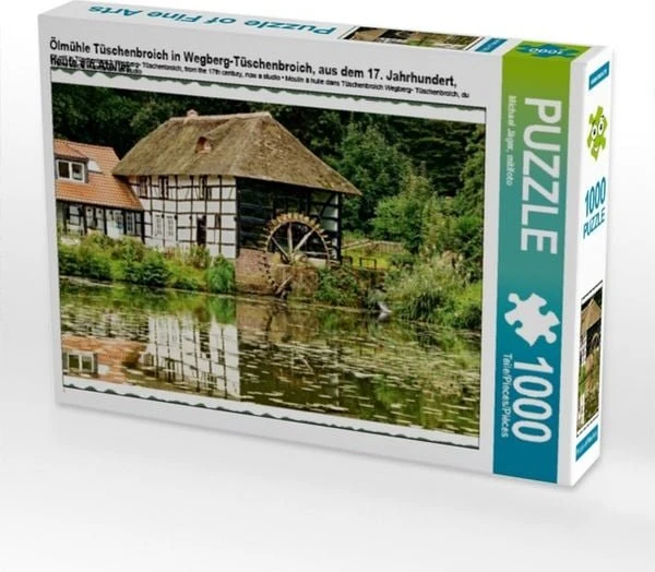 Calvendo Ölmühle Tüschenbroich in Wegberg-Tüschenbroich, aus dem 17. Jahrhundert, heute ein Atelier
