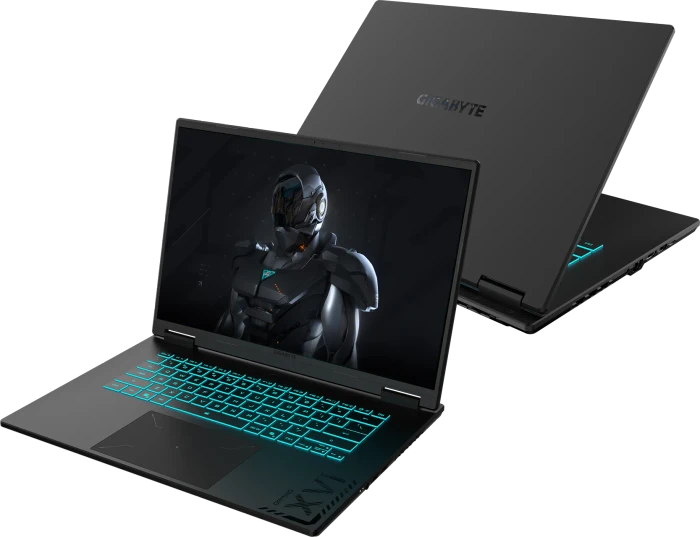 GIGABYTE Gaming A16, Black Steel, Core i7-13620H, 16GB RAM, 1TB SSD, GeForce RTX 5070, DE