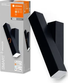 Ledvance SMART+ Orbis Wall Cross Wandleuchte 12W TW schwarz