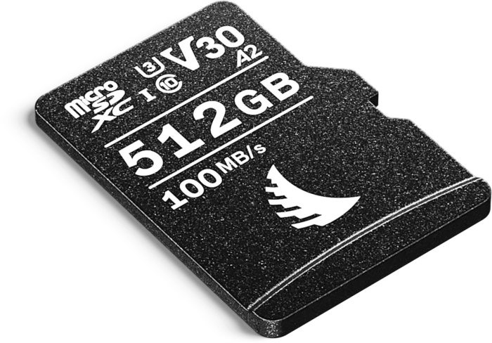 Angelbird AV PRO microSD V30 R100/W90 512GB Kit, UHS-I U3, A2, Class 10