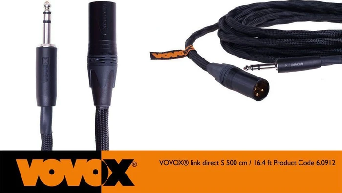 VOVOX link direct S TRS/XLRm 5.0m