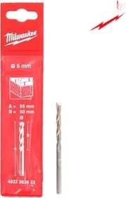 Milwaukee DIN 8039 Betonbohrer, 5x50x85mm, 1 Stück