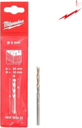 Milwaukee DIN 8039 Betonbohrer, 5x50x85mm, 1 Stück