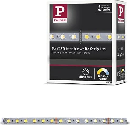 Paulmann MaxLED 500 Tunable White Strip LED-Streifen unbeschichtet 1m