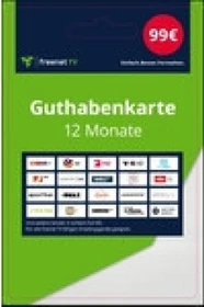 Freenet TV Guthabenkarte für 12 Monate