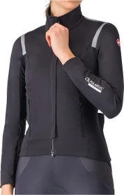 Castelli Perfetto RoS 3 Fahrradjacke light black/silver reflex (Damen)